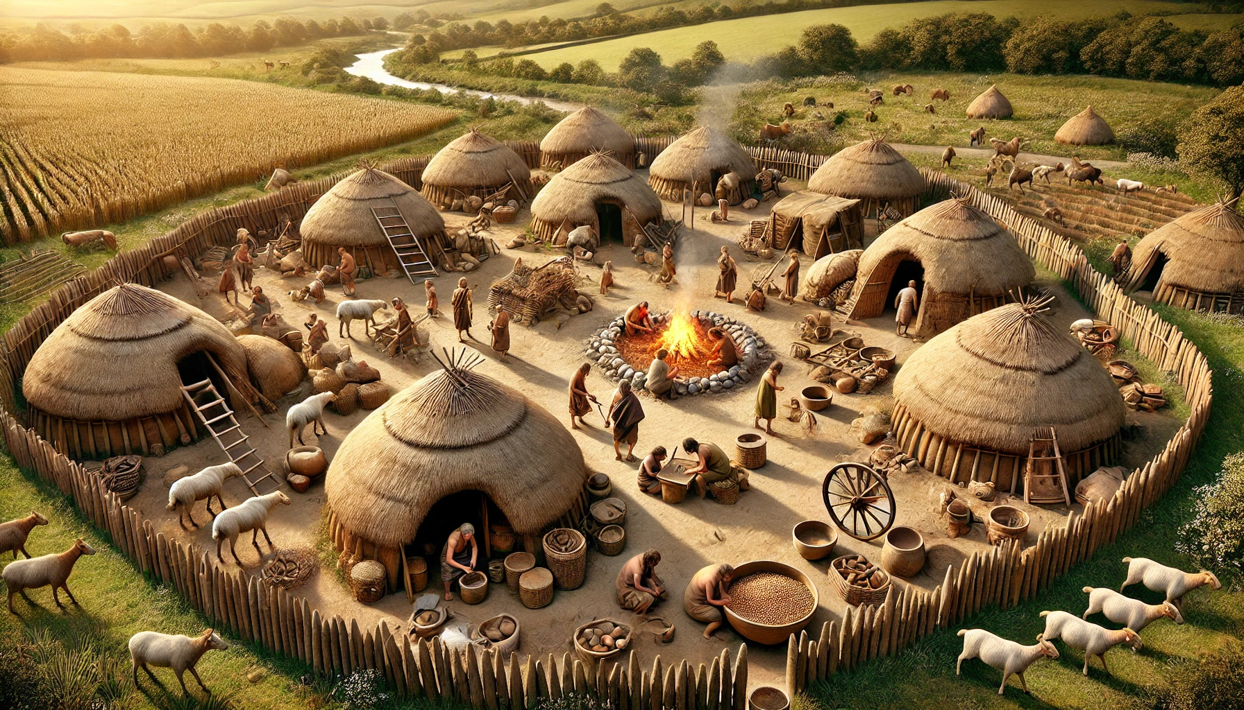Neolithic Villages: Living the Life of a Prehistoric Human